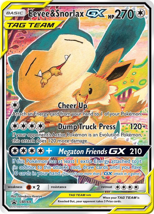 Promo - Eevee & Snorlax GX #SM169 [ENG]