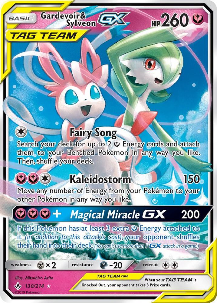 Single - Gardevoir & Sylveon GX [ENG]