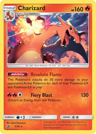 Single - Charizard #3/70 [ENG]