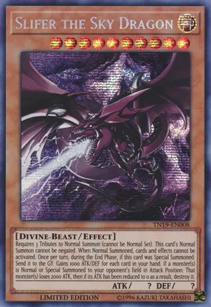 Single - Slifer the Sky Dragon #TN19-EN008