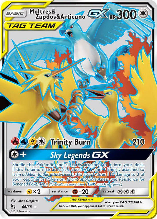 Single - Moltres & Zapdos & Articuno GX #66/68 [ENG]