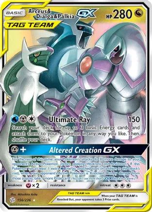 Single - Arceus & Dialga & Palkia #156/236 [ENG]