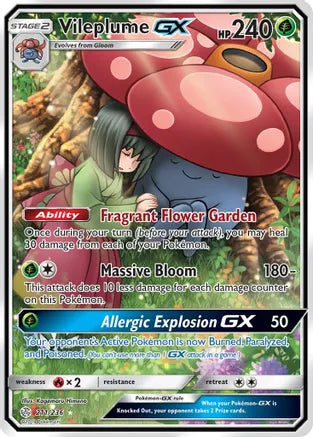 Single - Vileplume GX #211/236 [ENG]