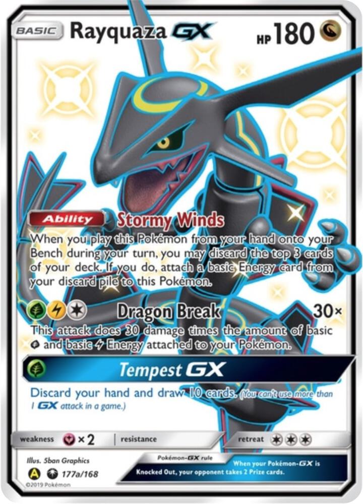 Promo - Rayquaza GX - 177a/168 [ENG]