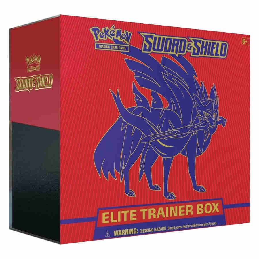 Elite Trainer Box [Zacian] - SWSH01: Sword & Shield Base Set