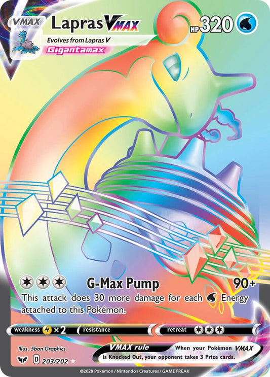 Single - Lapras VMAX (Secret) [ENG]