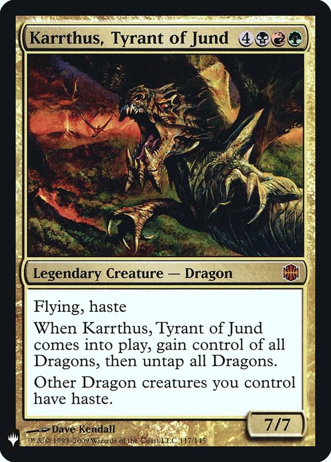 Single - Karrthus, Tyrant of Jund #117/145 [ENG]