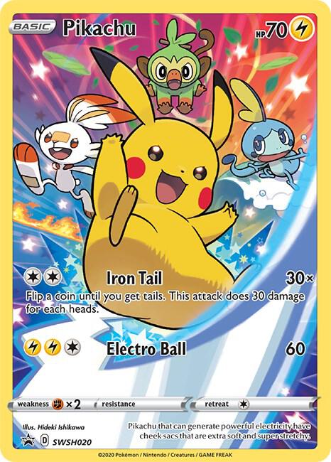 Promo - Pikachu #SWSH020 [ENG]