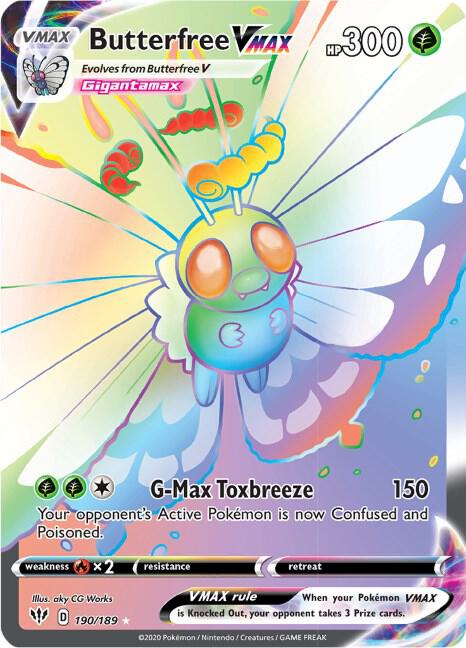 Single - Butterfree VMax #190/189 [ENG]
