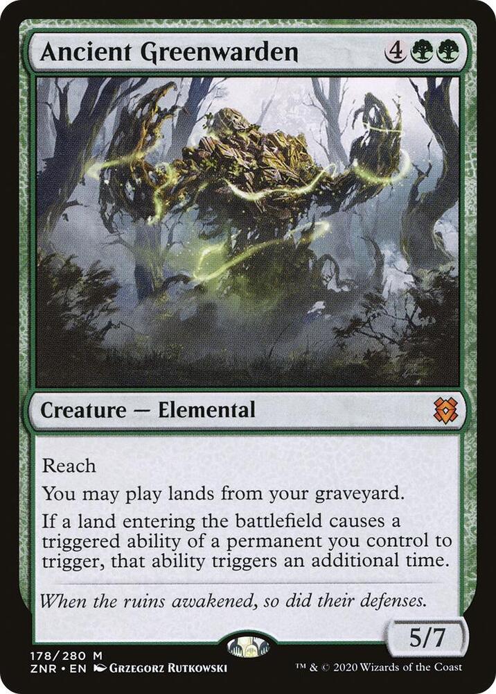 Single - Ancient Greenwarden #178/280 [ENG]