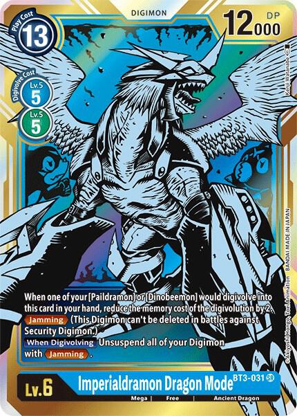 Single - Imperialdramon Dragon Mode #BT3-031 [ENG]