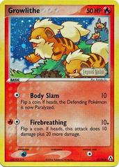 Growlithe [Reverse Holo] #55 Pokemon Legend Maker