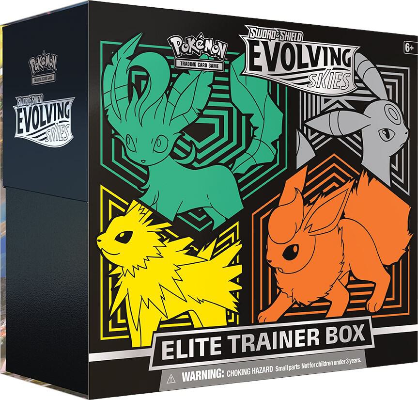 Elite Trainer Box [Flareon/Jolteon/Umbreon/Leafeon] - SWSH07: Evolving Skies