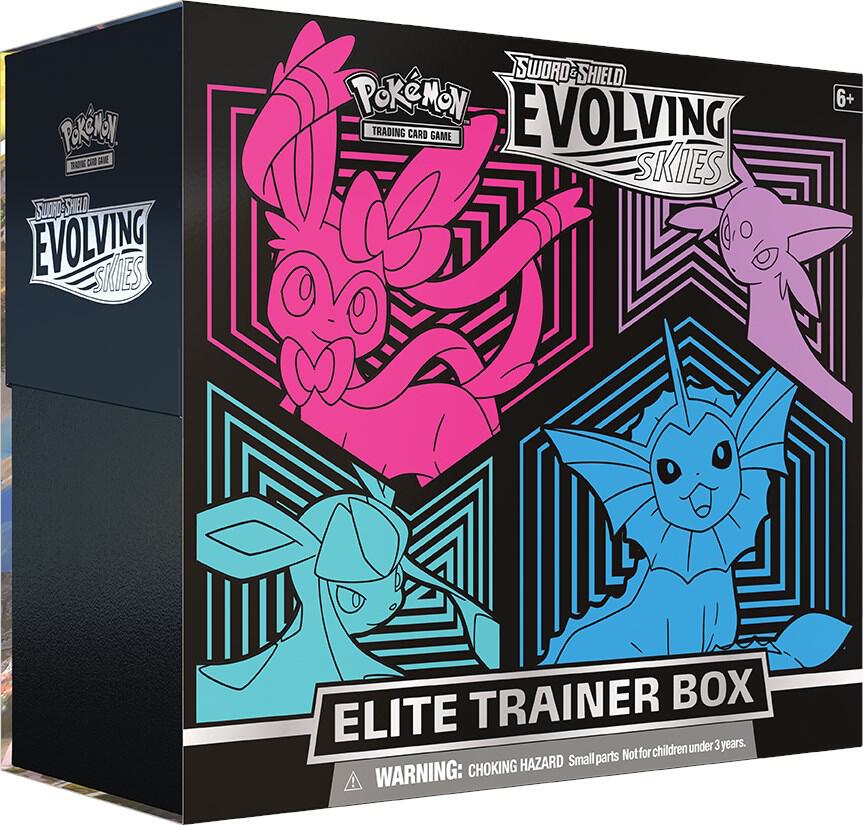 Elite Trainer Box [Glaceon/Vaporeon/Sylveon/Espeon] - SWSH07: Evolving Skies
