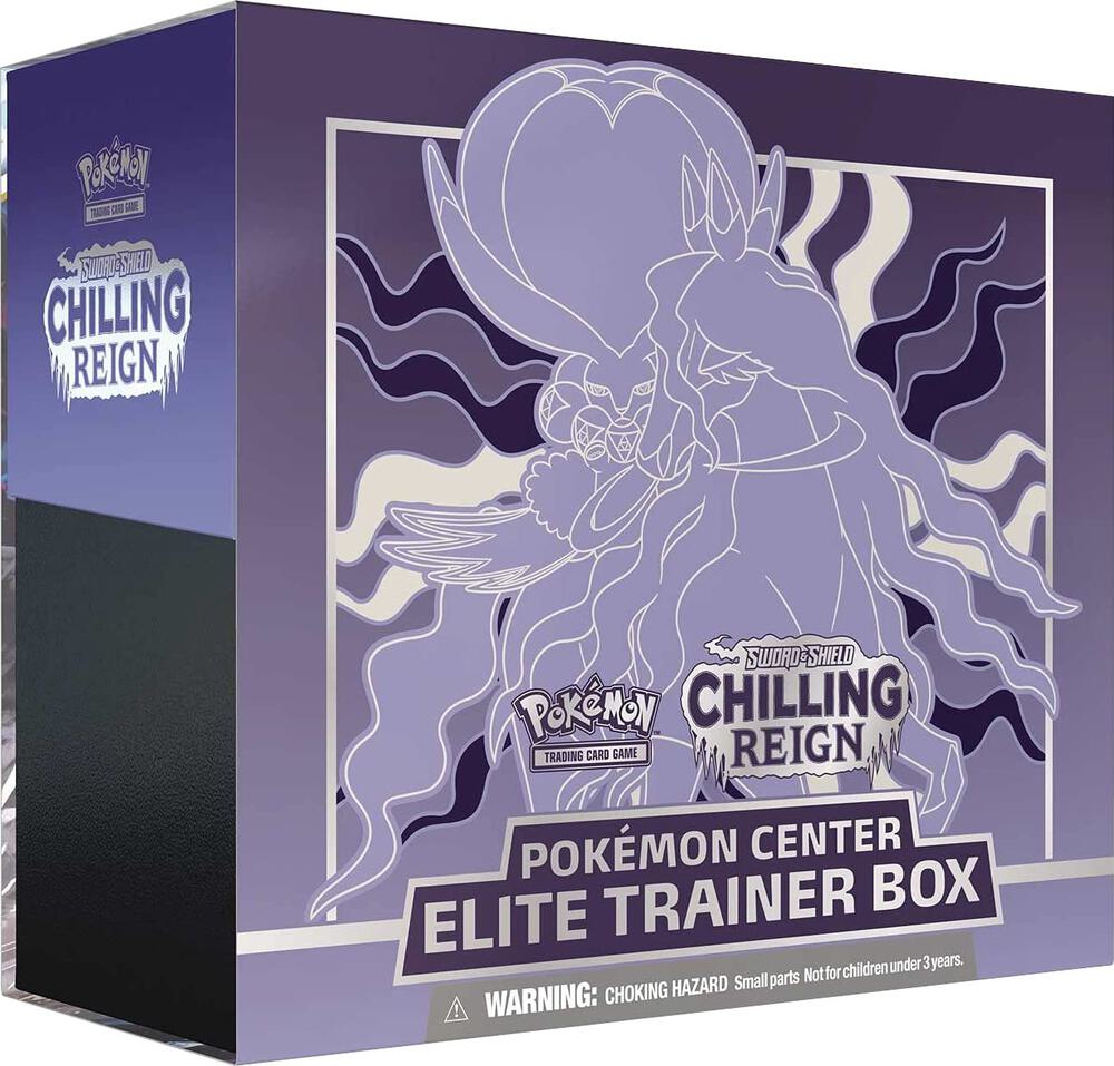 Pokemon Center Elite Trainer Box [Shadow Rider Calyrex] (Exclusive) - SWSH06: Chilling Reign