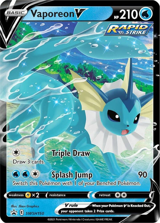 Promo - Vaporeon V #SWSH150 [ENG]