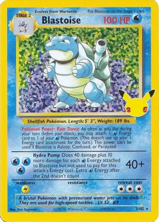 Single - Blastoise #2/102 [ENG]