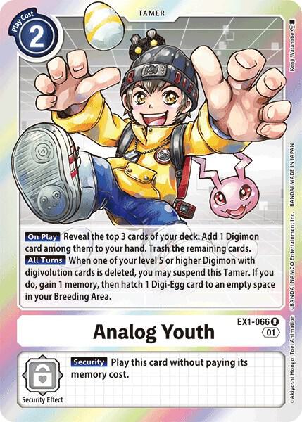 Single - Analog Youth #EX1-066 [ENG]