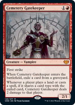 Single - Cemetery Gatekeeper #148/277 [ENG]