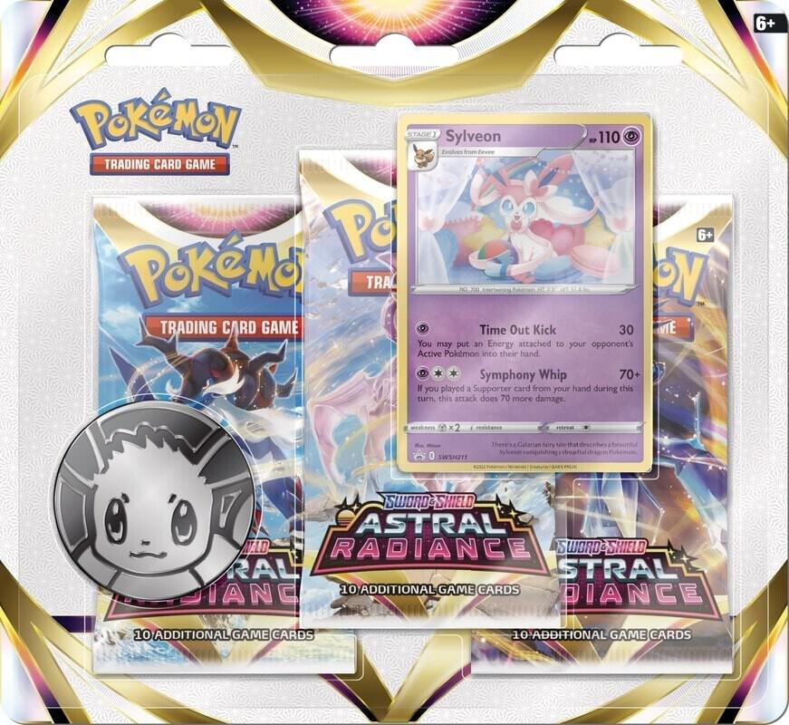 3 Pack Blister [Sylveon] - SWSH10: Astral Radiance (SWSH10)