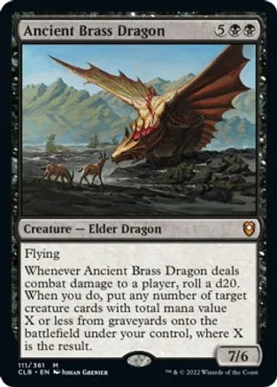 Single - Ancient Brass Dragon #111/361 [ENG]