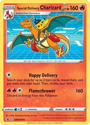 Promo - Special Delivery Charizard #SWSH075 [ENG]