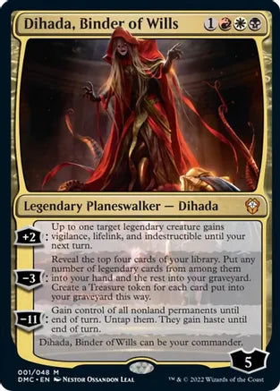 Single - Dihada, Binder of Wills #001/048 [ENG]