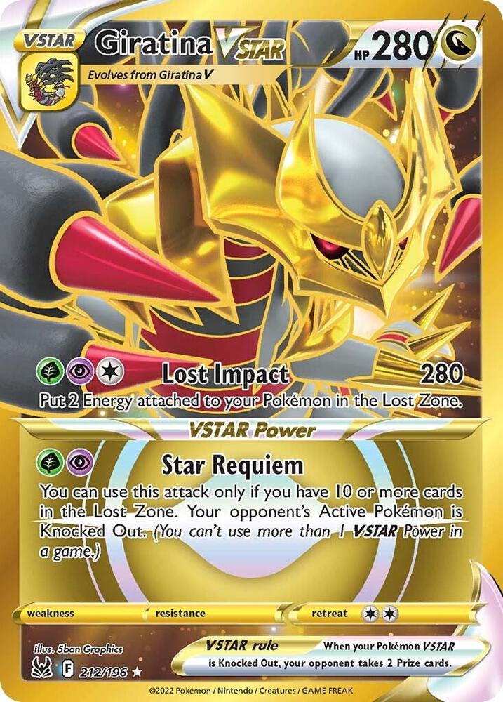 Single - Giratina VStar #212/196 [ENG]