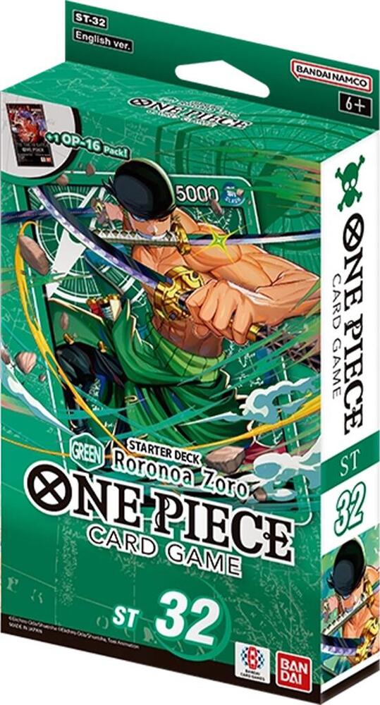Starter Deck 32: GREEN Roronoa Zoro (ST-32) (LIMIT 2 PER PERSON)