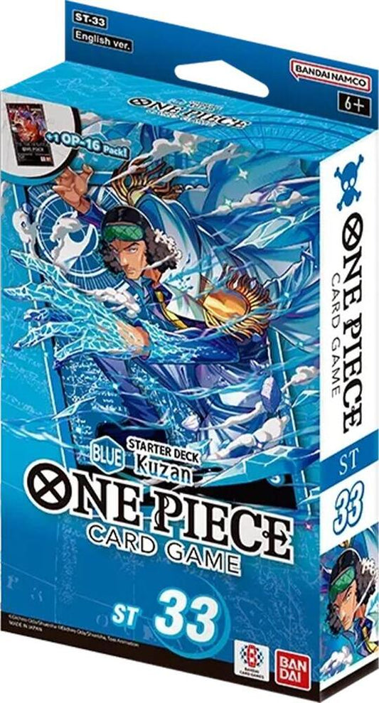 Starter Deck 33: BLUE Kuzan (ST-33)(LIMIT 2 PER PERSON)