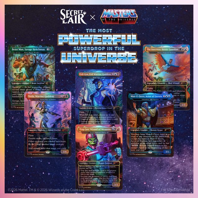 Secret Lair - Masters of the Universe