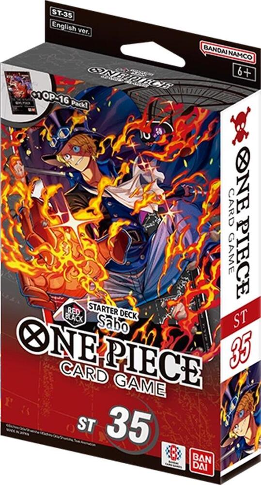 Starter Deck 35: RED/BLACK Sabo (ST-35) (LIMIT 2 PER PERSON)