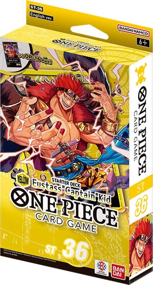 Starter Deck 36: YELLOW Eustass”Captain”Kid (ST-36) (LIMIT 2 PER PERSON)