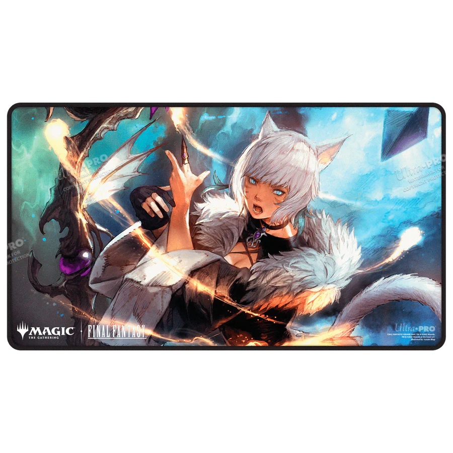 Playmat - FINAL FANTASY™ Y'shtola Rhul Black Stitched Playmat