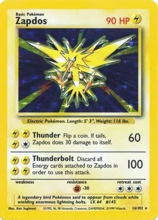 single - Zapdos #16/102 [ENG]