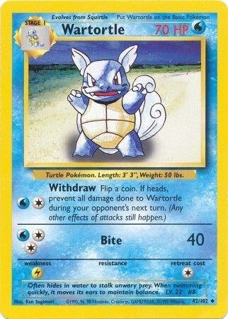 Single - Wartortle #42/102 [ENG]