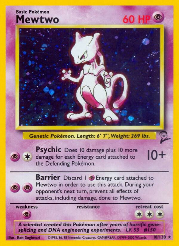 Single - Mewtwo #10/130 [ENG]
