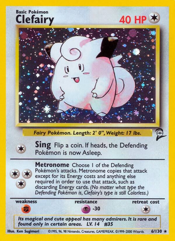 Single - Clefairy #6/130 [ENG]