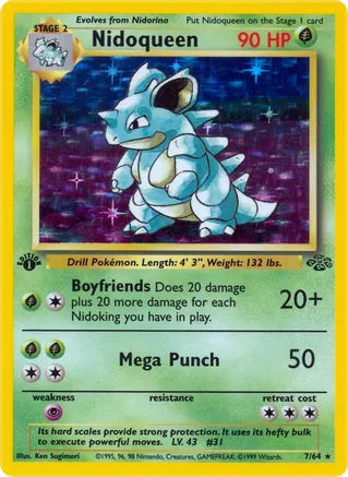 Single - Nidoqueen #7/64 [ENG]