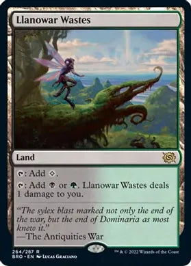 Single - Llanowar Wastes #264/287 [ENG]