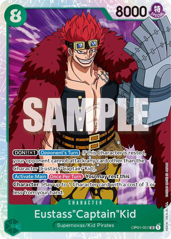 Single - Eustass"Captain"Kid #OP01-051 [ENG]