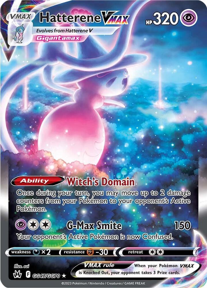 Single - Hatterene VMax #GG47/GG70 [ENG]