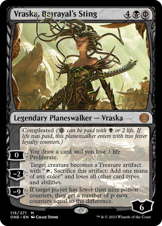 Single - Vraska, Betrayal's Sting #115/271 [ENG]