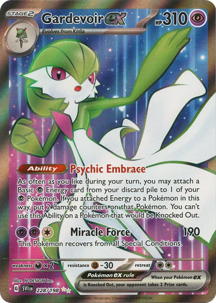 Single - Gardevoir EX #228/198 [ENG]