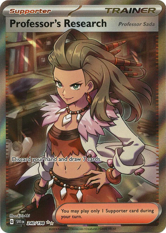 Professor's Research - 240/198 - SV01: Scarlet & Violet Base Set (SV1)