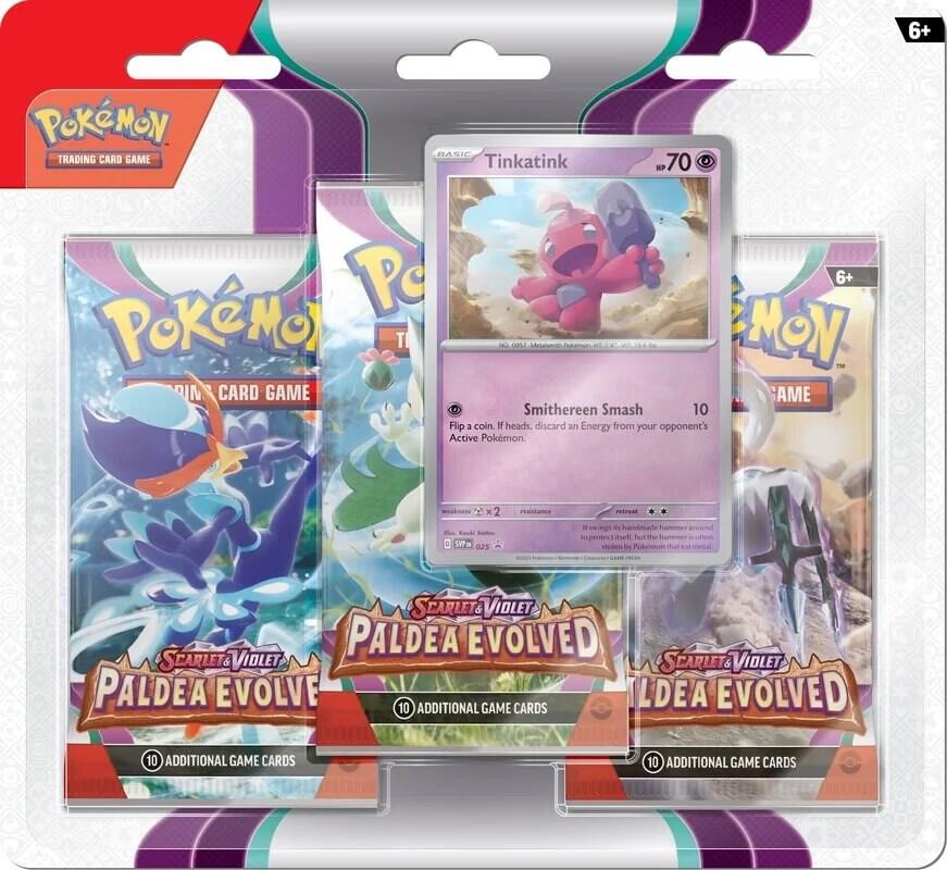 3 Pack Blister - Paldea Evolved [ENG]