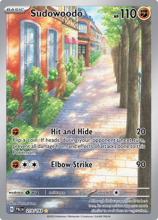 Single - Sudowoodo #219/193 [ENG]