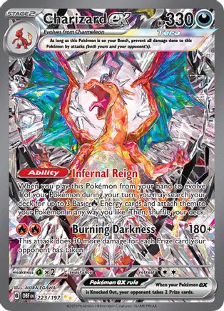 Single - Charizard EX #223/197 [ENG]