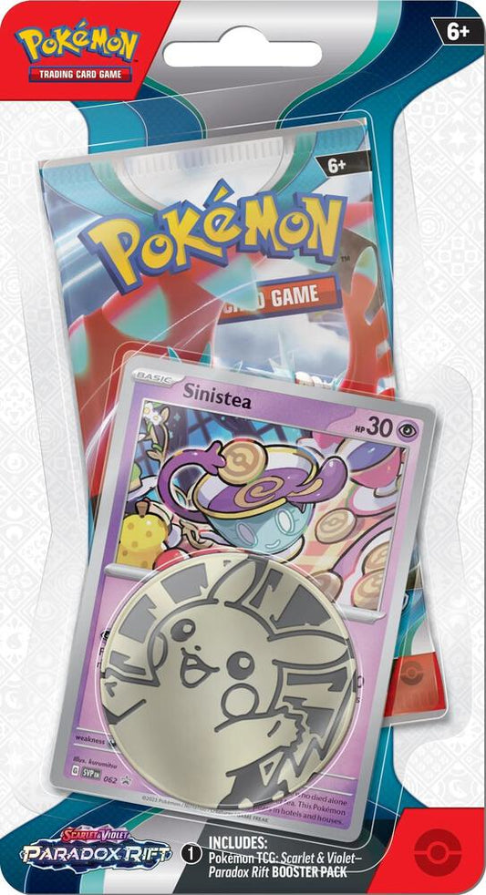 Single Pack Blister [Sinistea] - SV04: Paradox Rift (PAR)