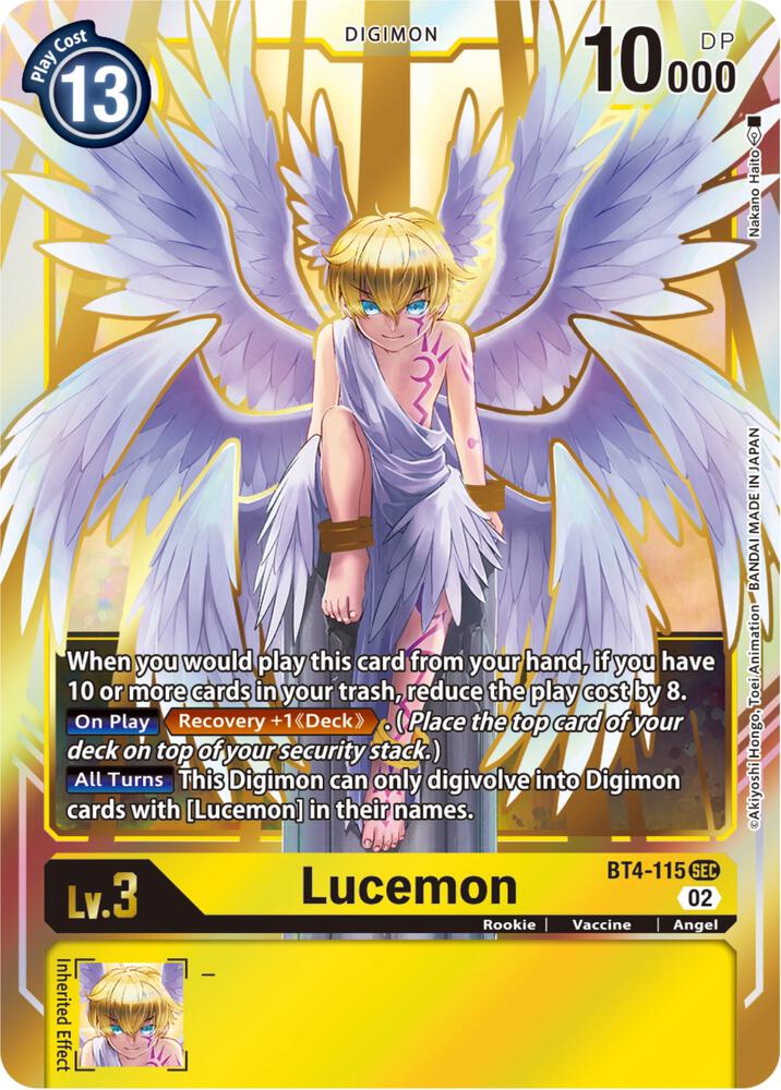 Single - Lucemon #BT14-115 [ENG]